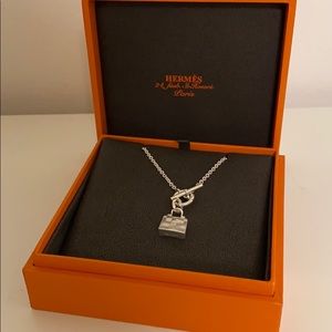 Hermès - Kelly pendant necklace (sliver)